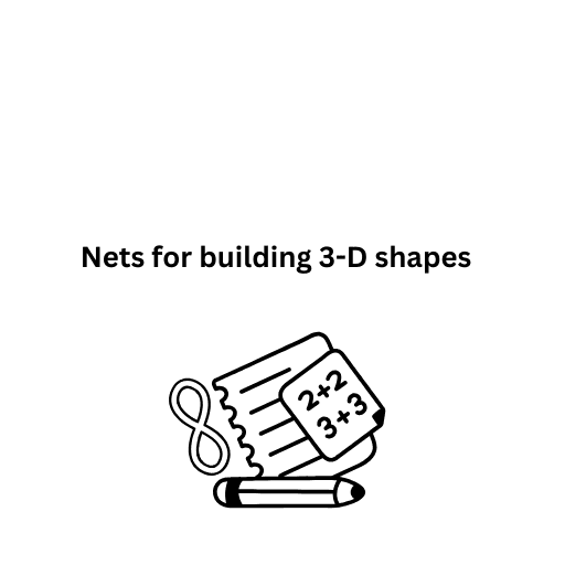 Nets for building 3-D shapes  